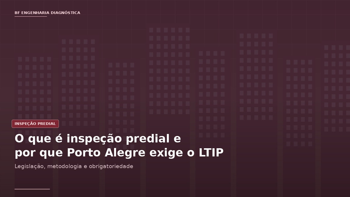 Capa do artigo sobre inspeção predial e LTIP