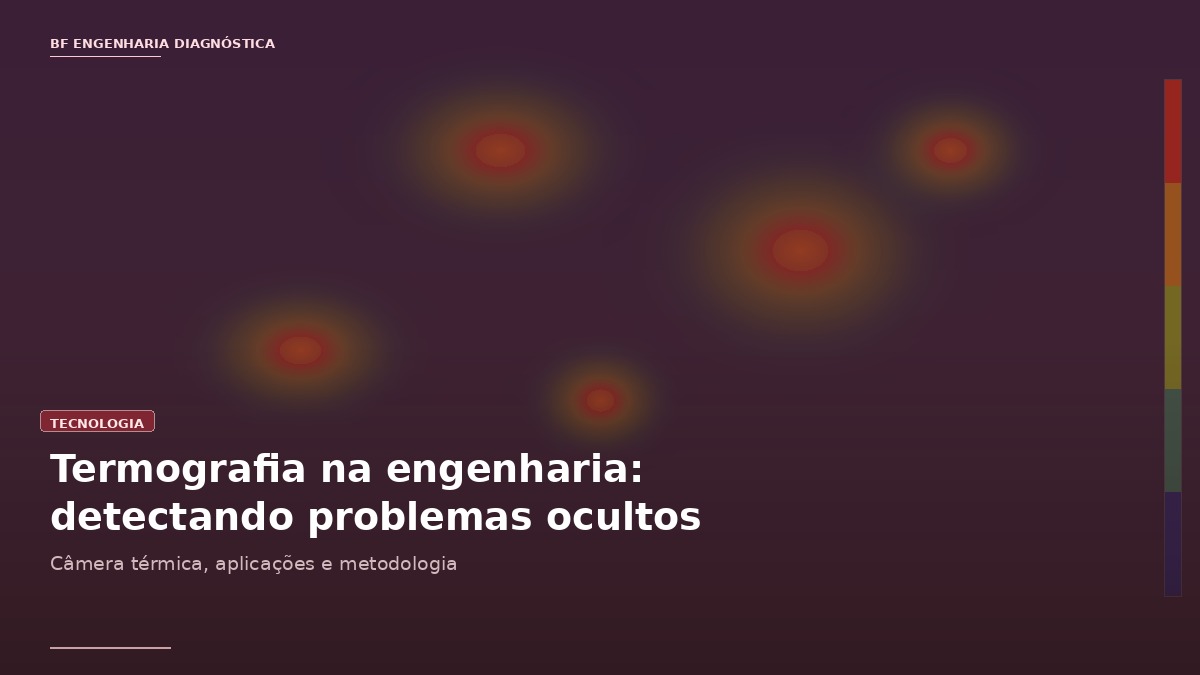 Capa do artigo sobre termografia na engenharia